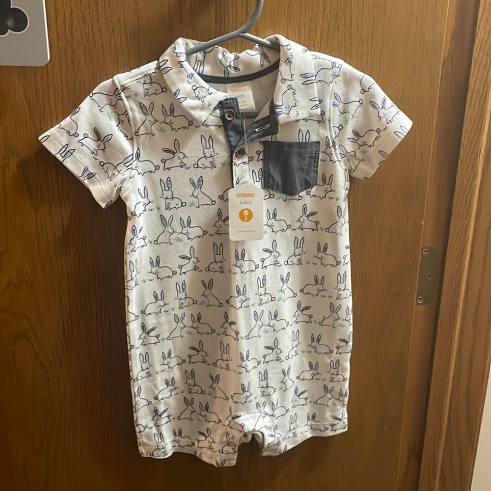🐣🐰EASTER~MAKE ME AN OFFER TO GET THERE BY SATURDAY❣️NWT 18-24mo. Easter romper